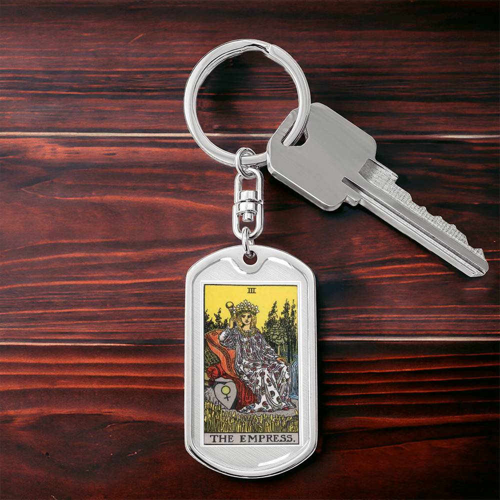 Tarot Card Keychain