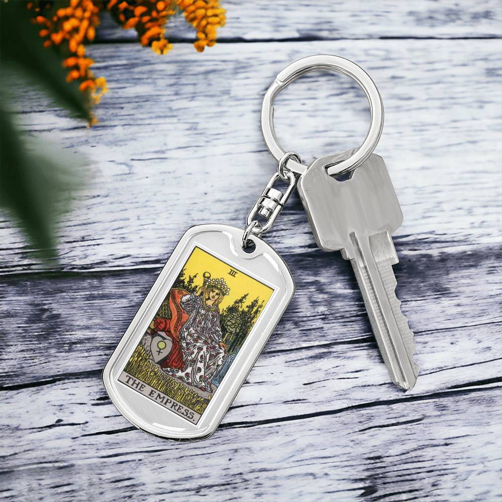 Tarot Card Keychain