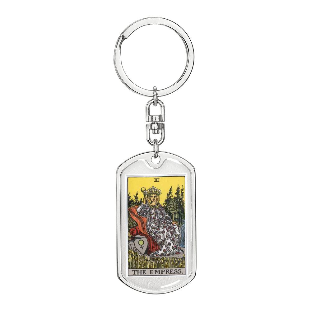 Tarot Card Keychain