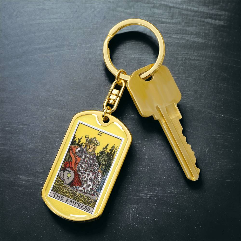 Tarot Card Keychain