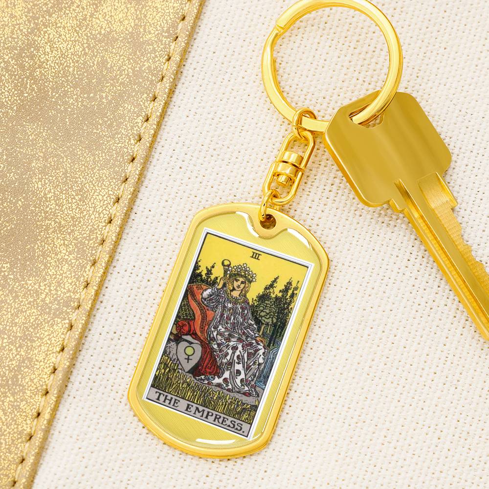 Tarot Card Keychain