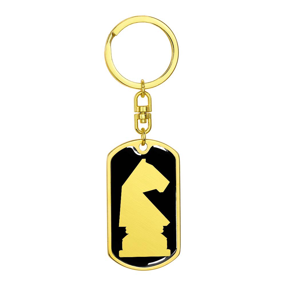 Chess Knight Keychain