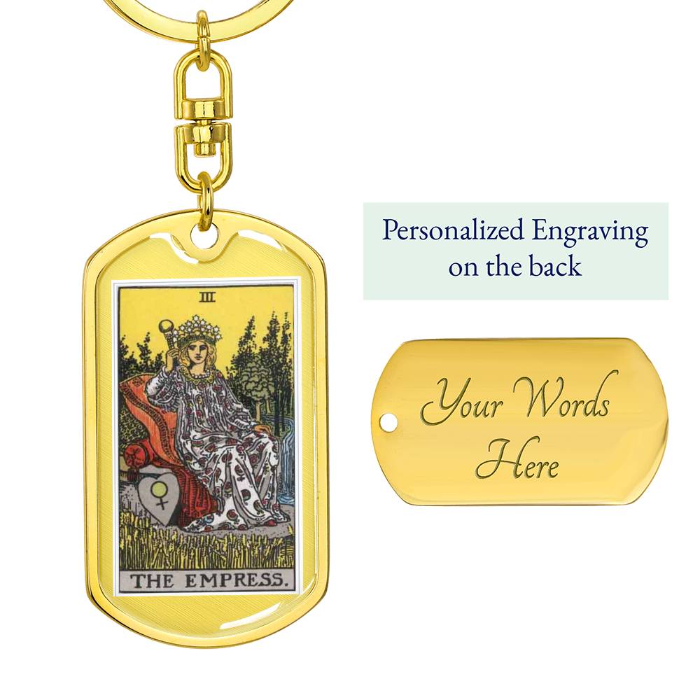 Tarot Card Keychain
