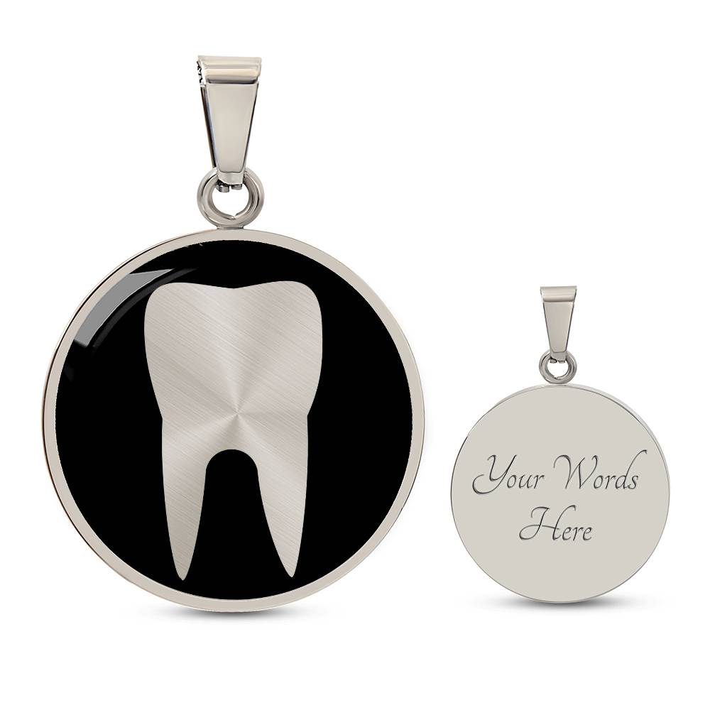 Human Tooth Necklace