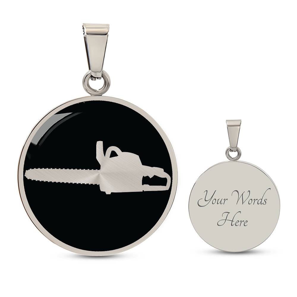 Chainsaw Necklace