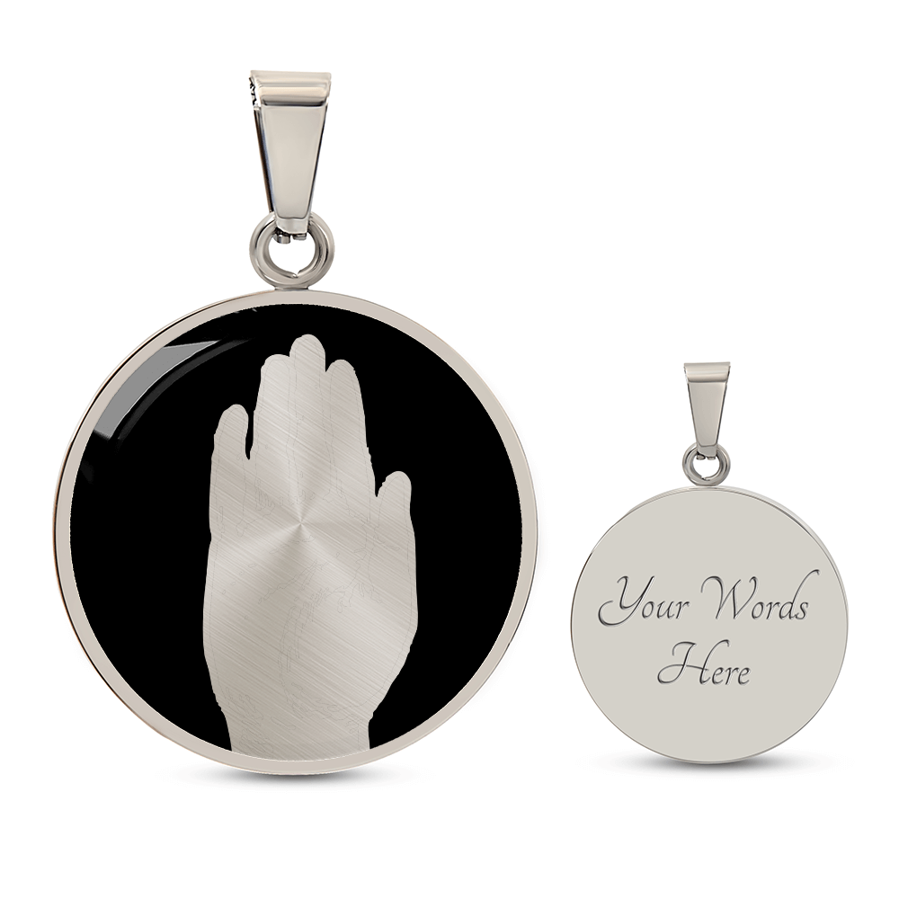 Abhaya hand Necklace
