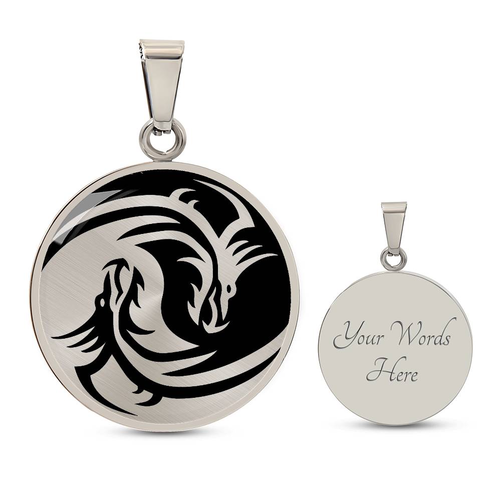 Two Dragon Pendant