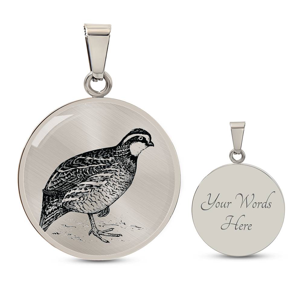Quail Necklace