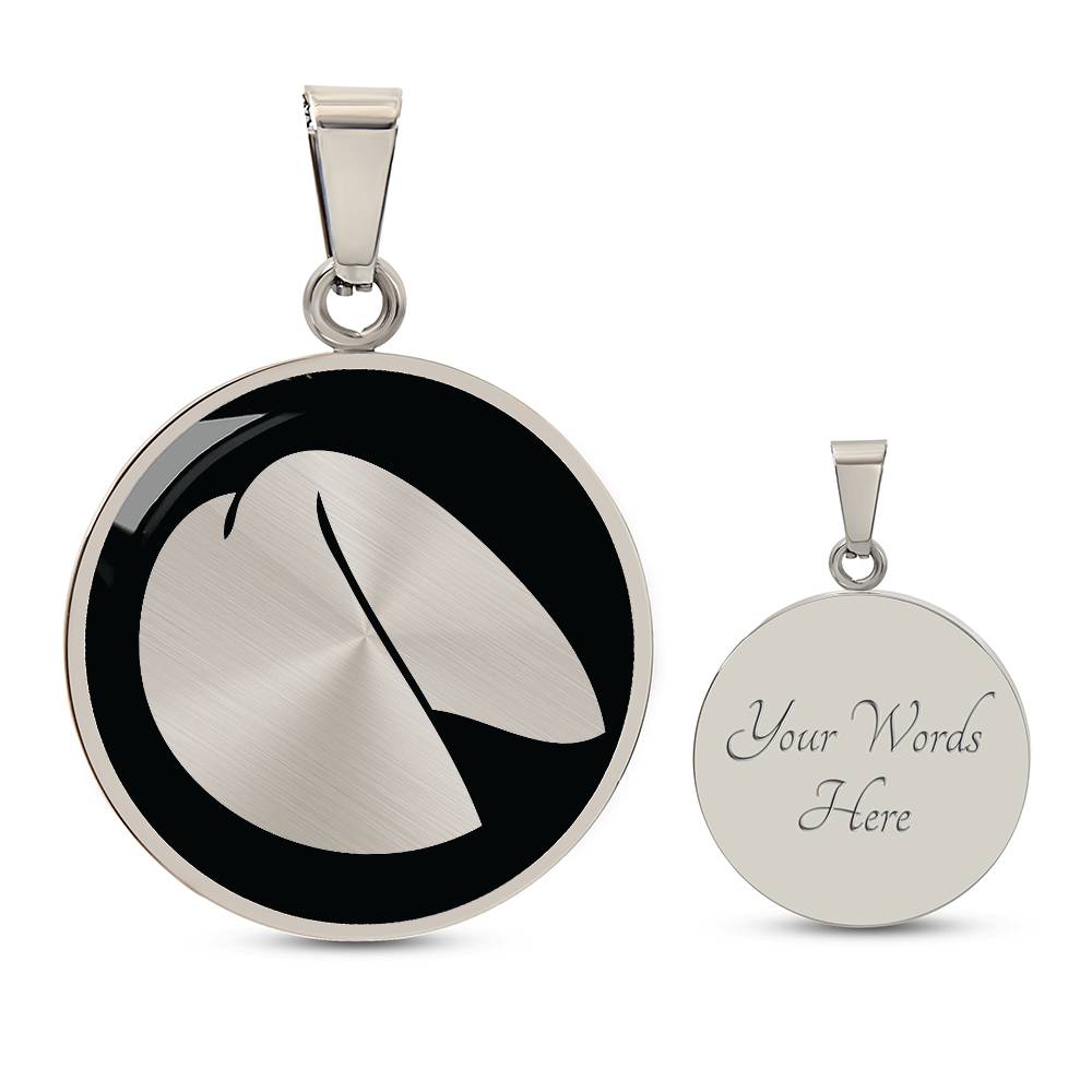 Fortune Cookie Necklace