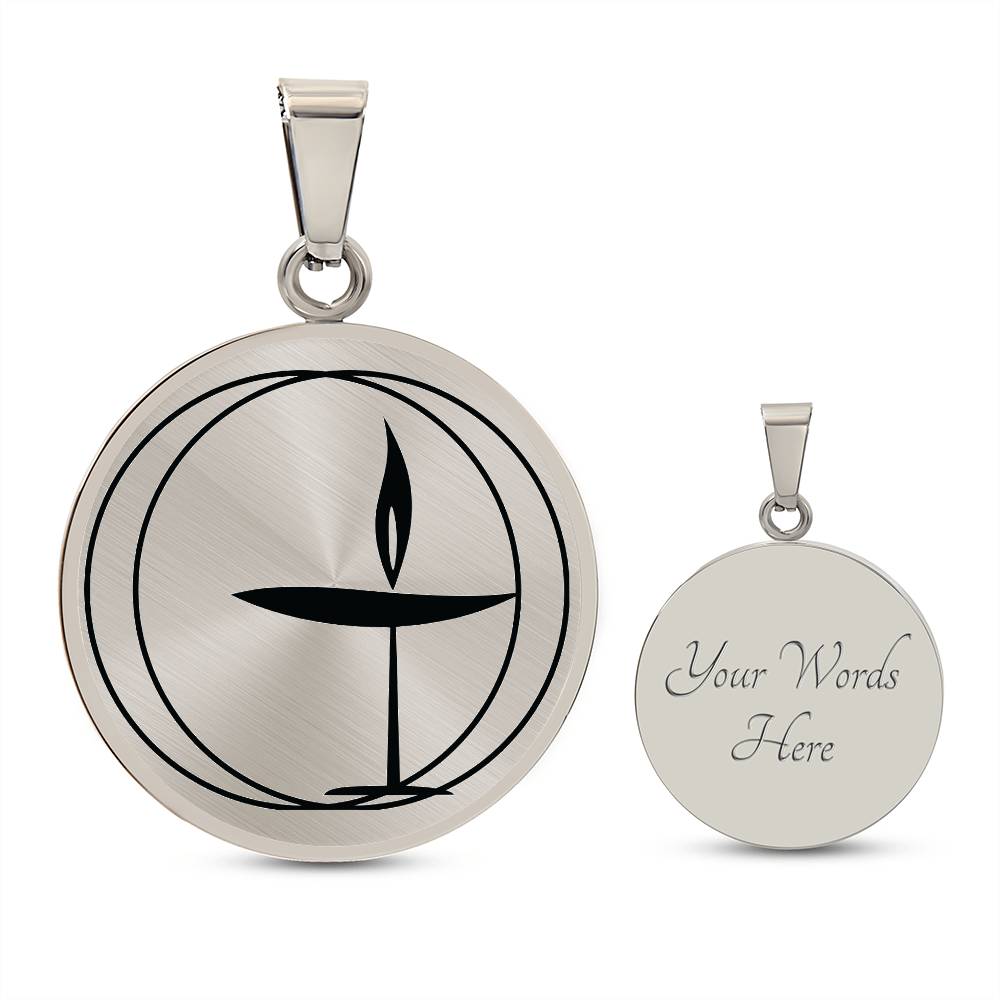 Flaming Chalice Necklace
