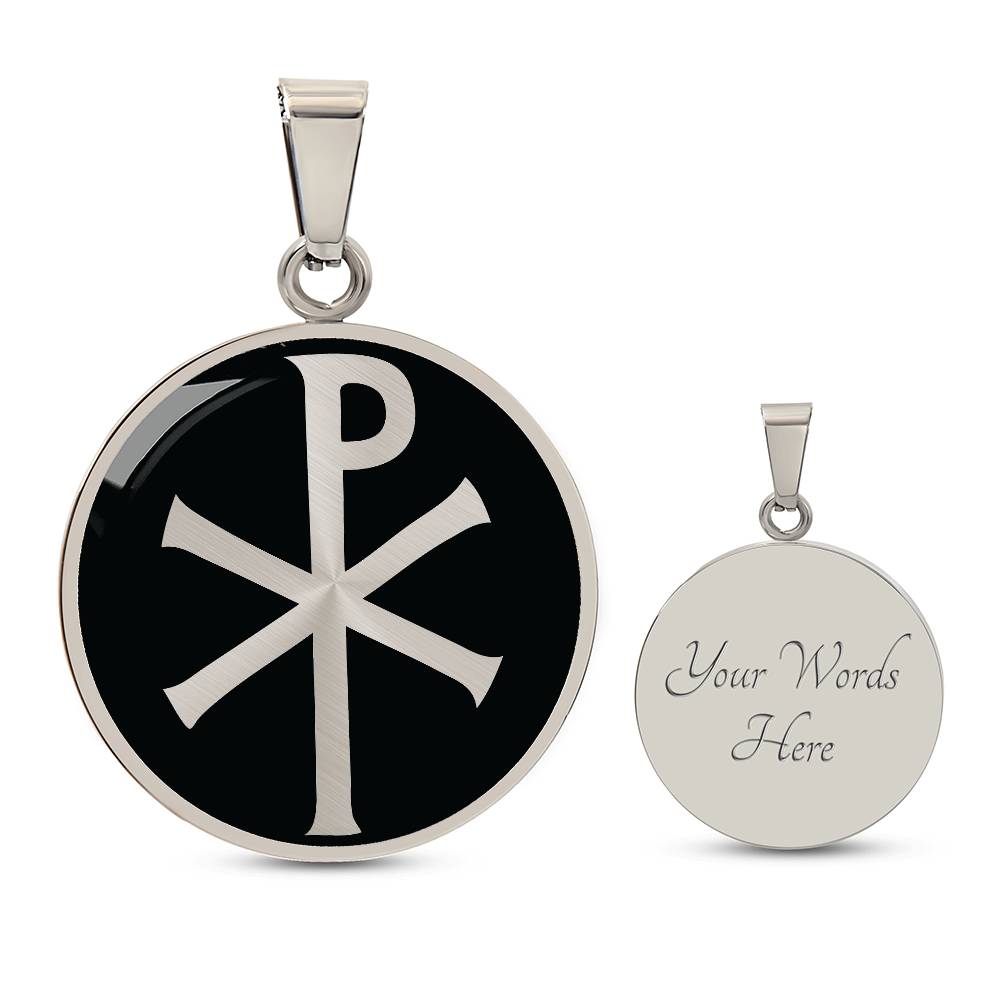 Chi rho Necklace