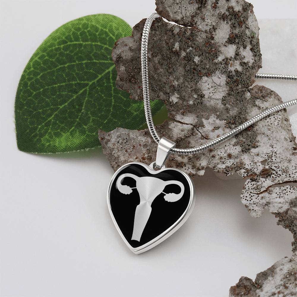 Uterus Heart Necklace