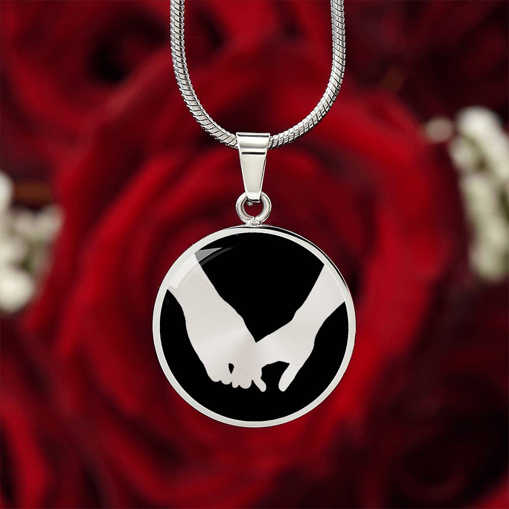 Grasping Hands Necklace