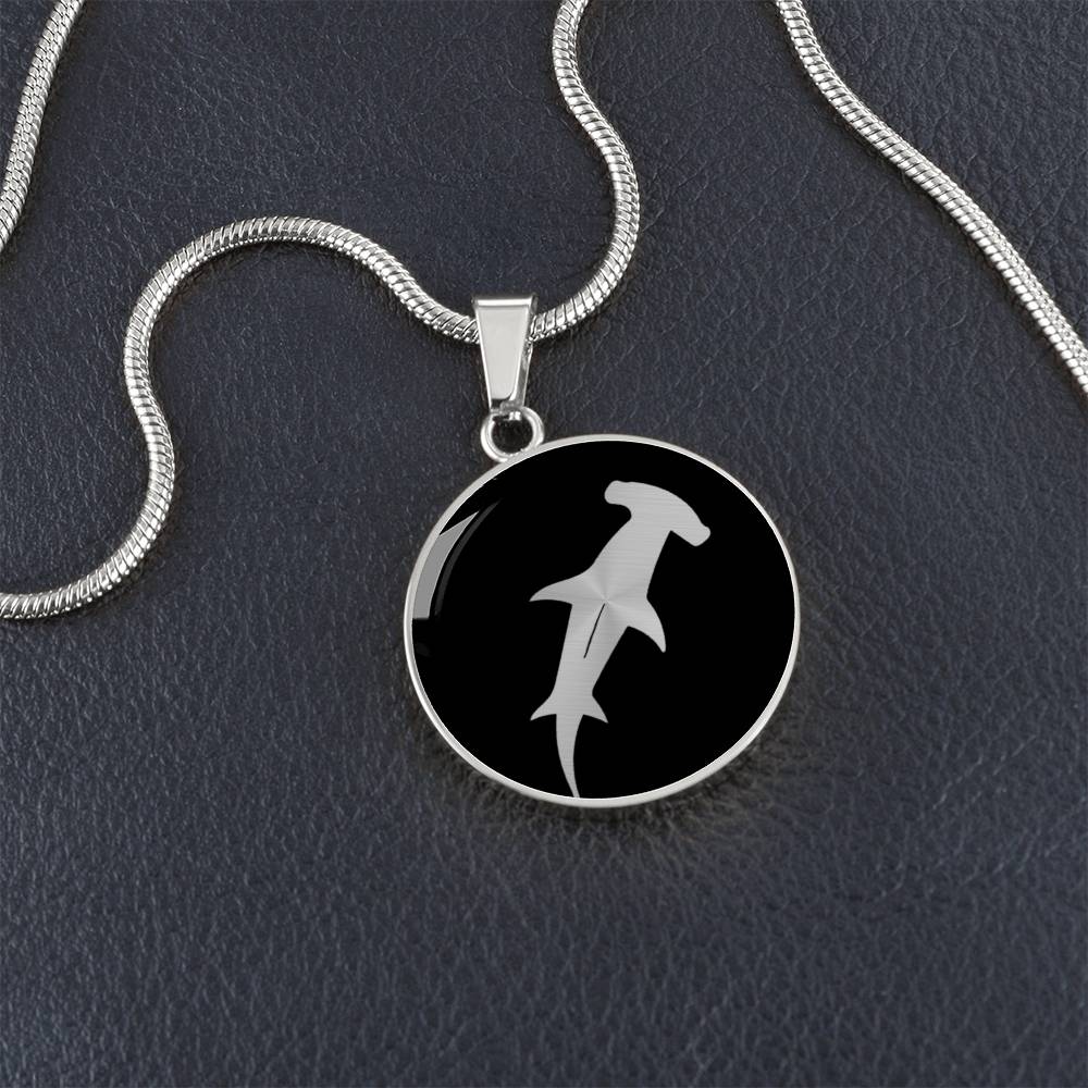 Hammerhead shark necklace