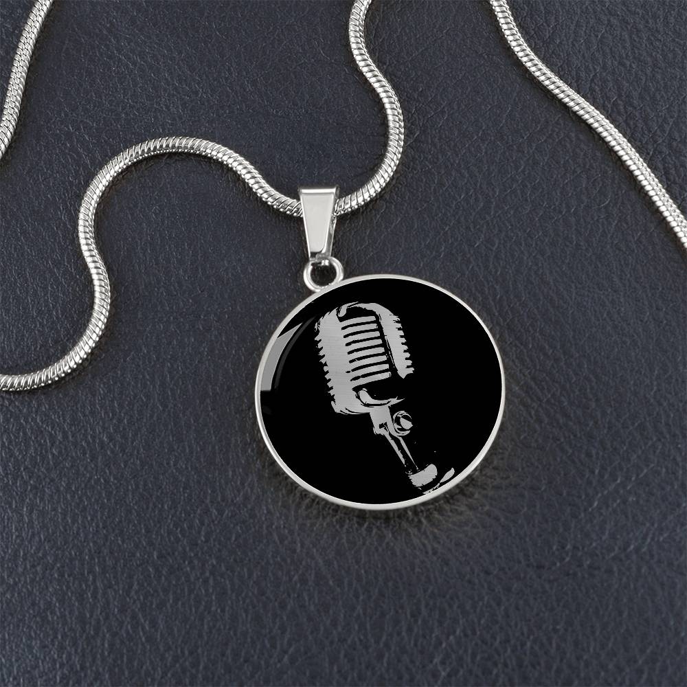 Microphone Necklace