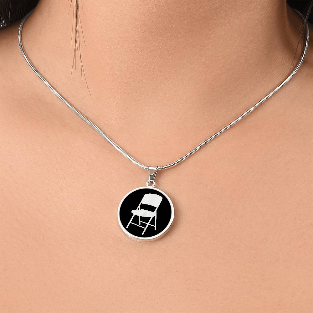Folding Chair Necklace