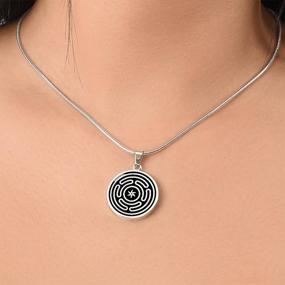 Hecate Wheel Necklace