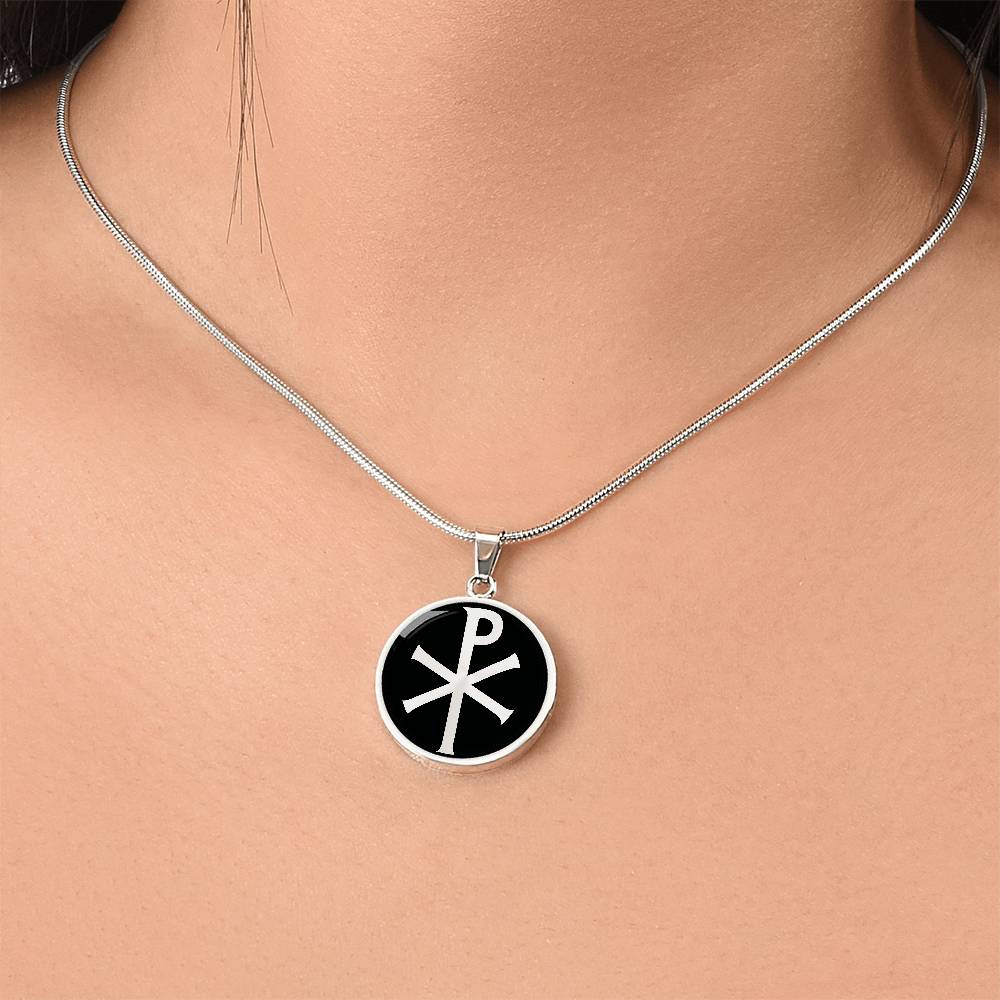 Chi rho Necklace