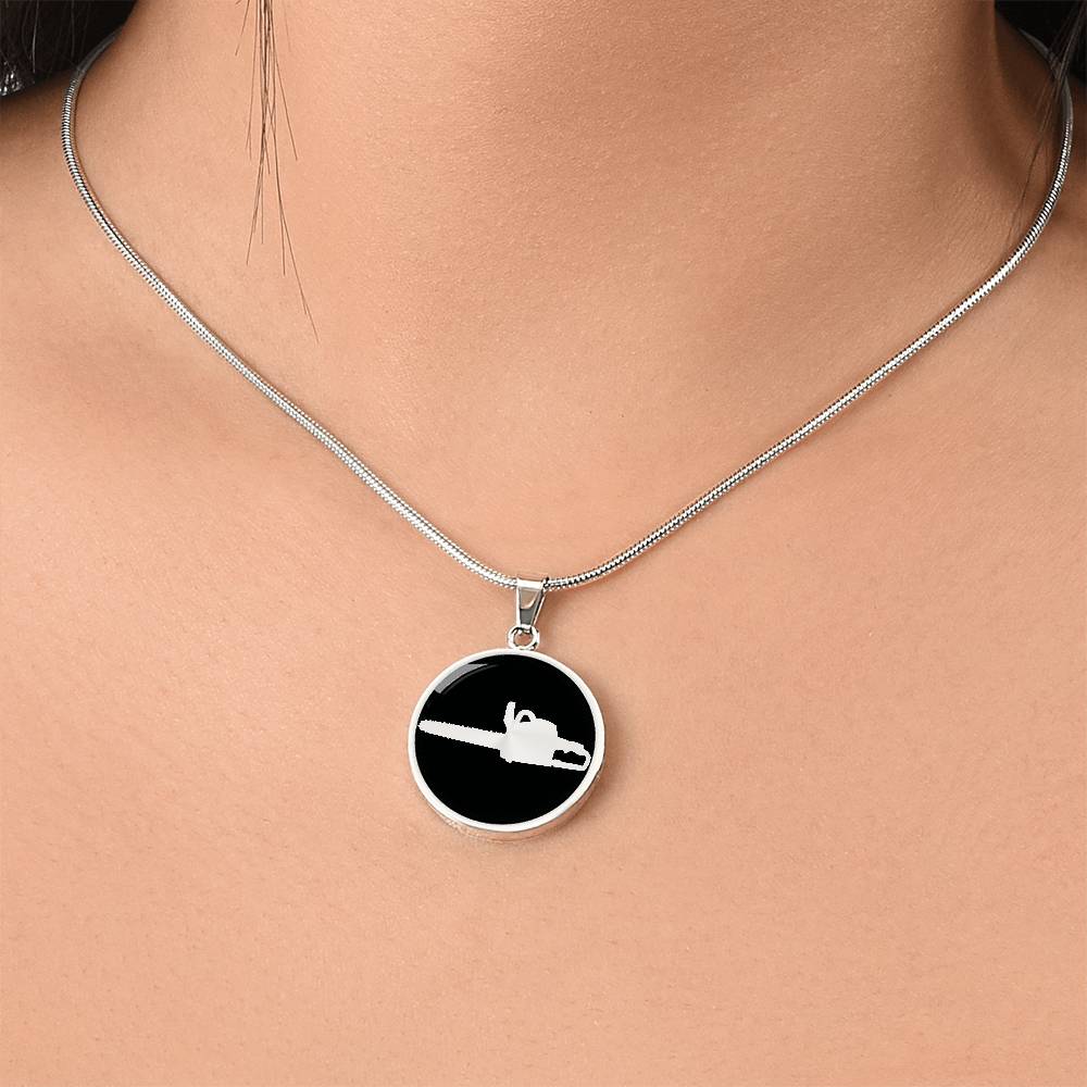 Chainsaw Necklace