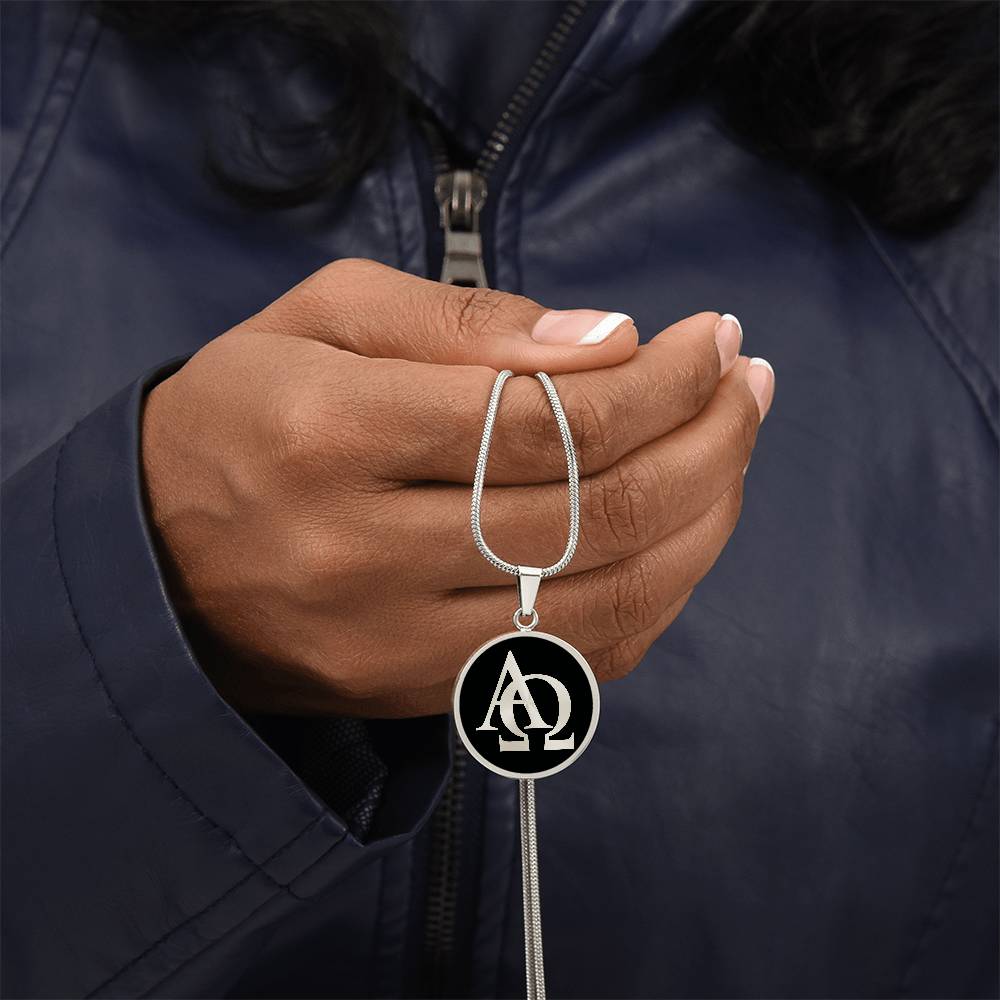 Alpha and Omega Necklace