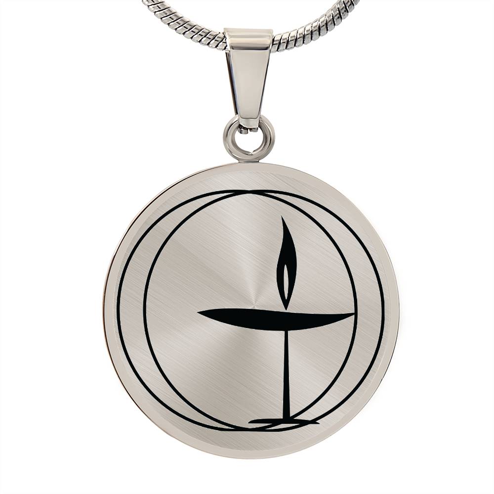 Flaming Chalice Necklace
