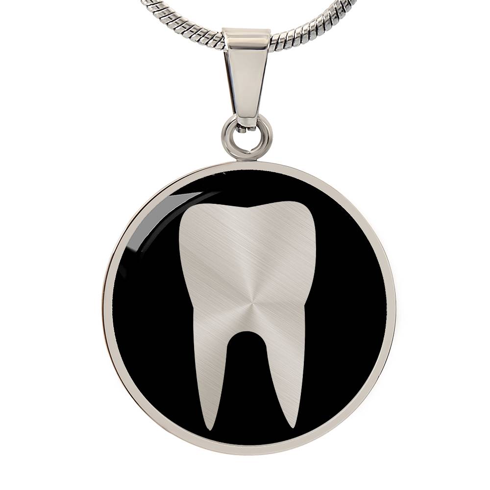 Human Tooth Necklace