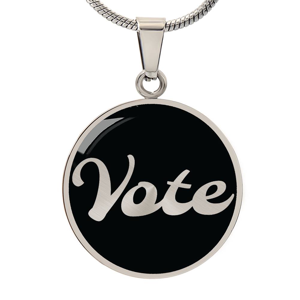 Vote Necklace