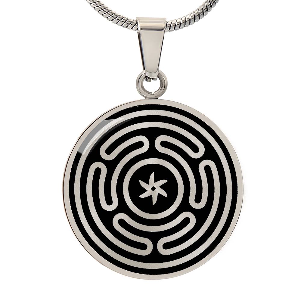 Hecate Wheel Necklace