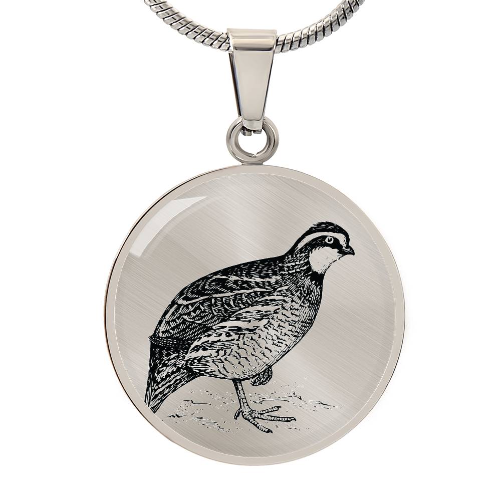 Quail Necklace