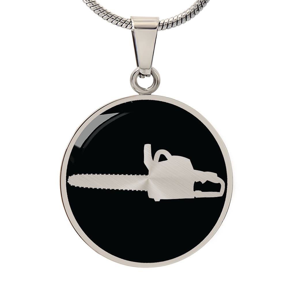 Chainsaw Necklace