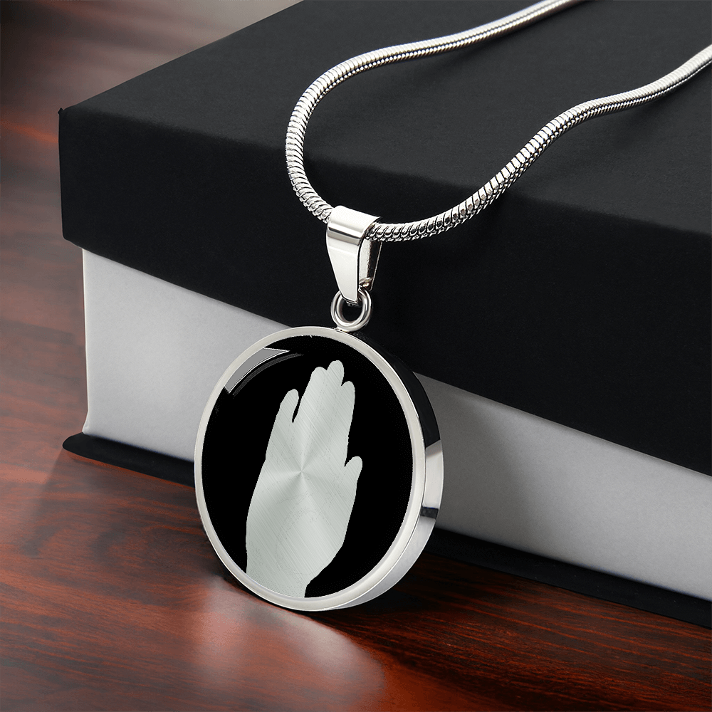 Abhaya hand Necklace