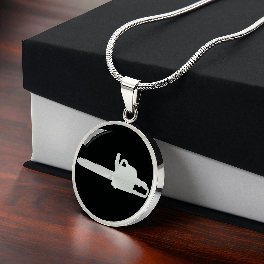 Chainsaw Necklace