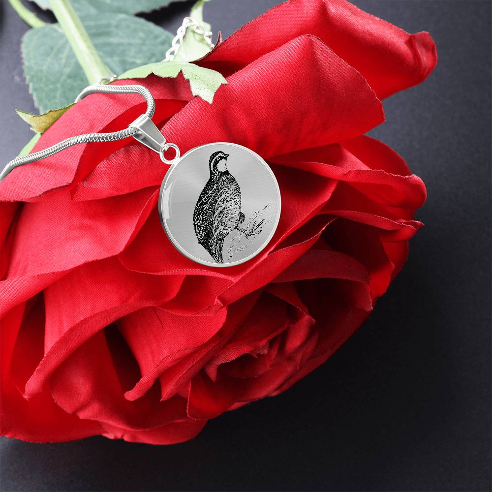 Quail Necklace