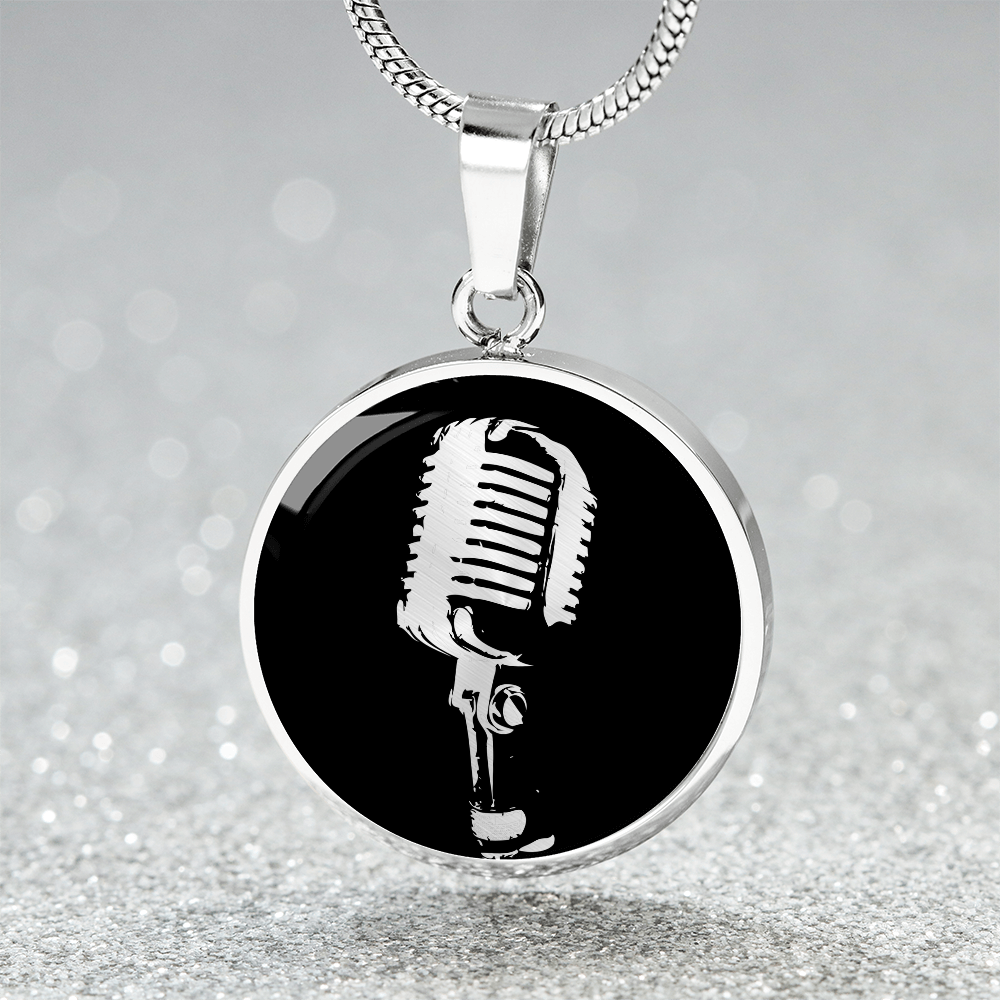Microphone Necklace