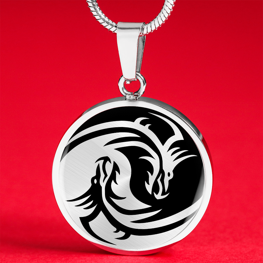 Two Dragon Pendant