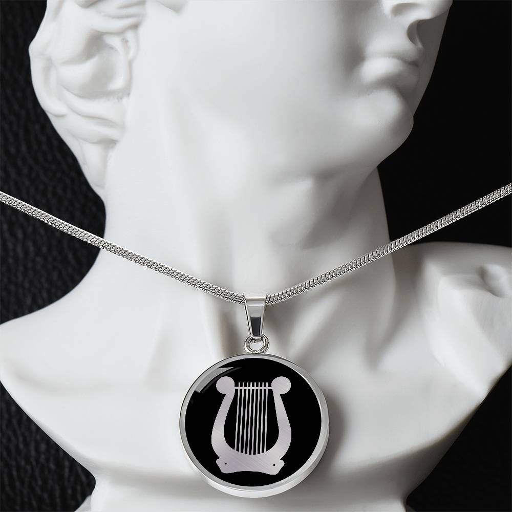 Lyre Necklace