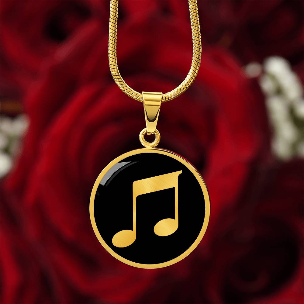 Musical Note Necklace