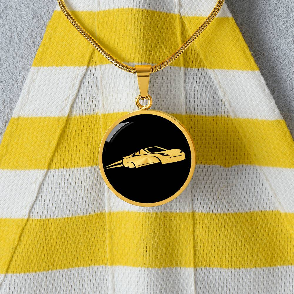 Flying Car Necklace