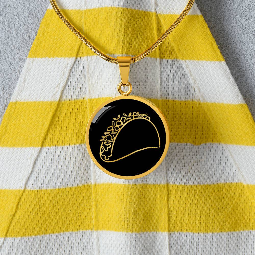 Taco Necklace