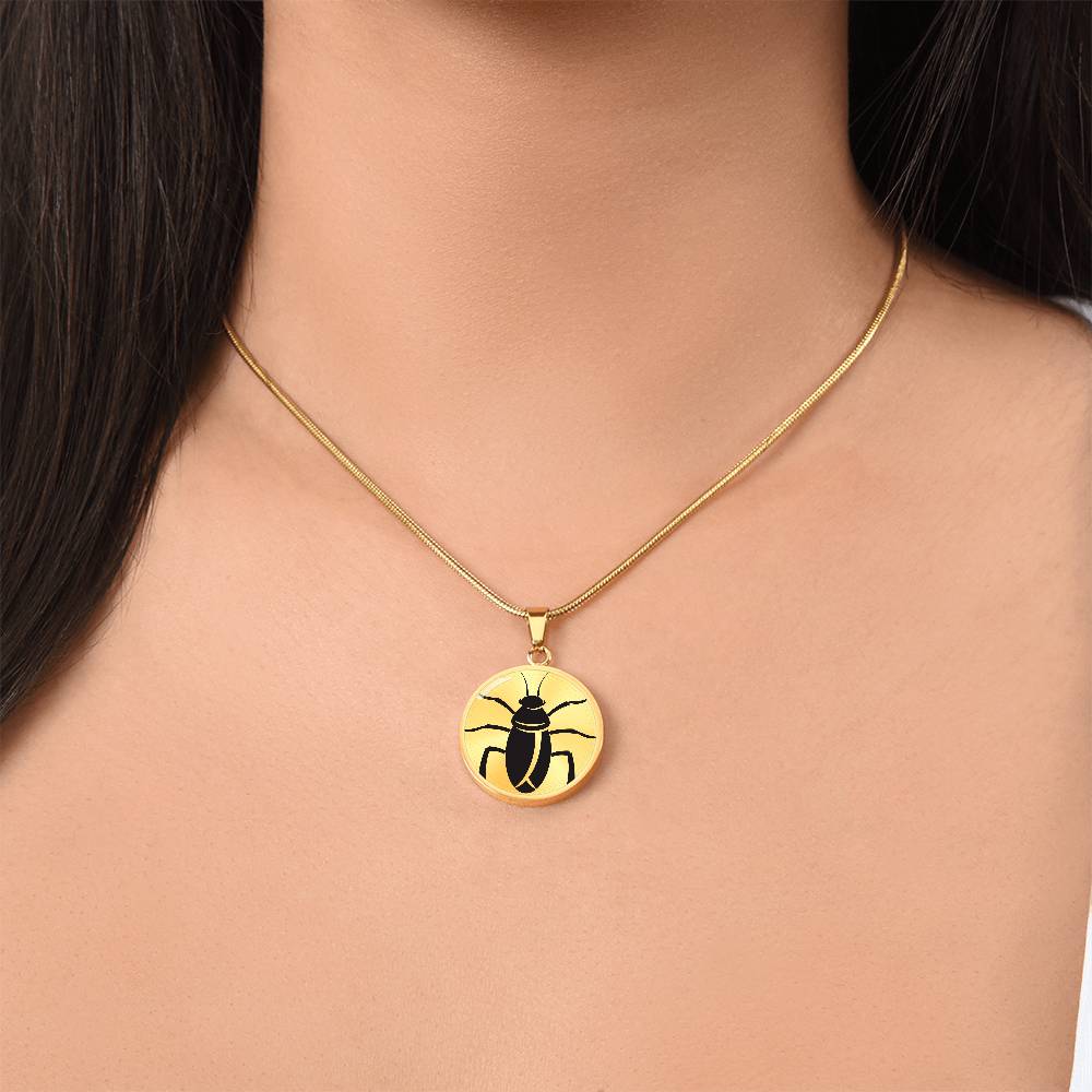 Cockroach Necklace