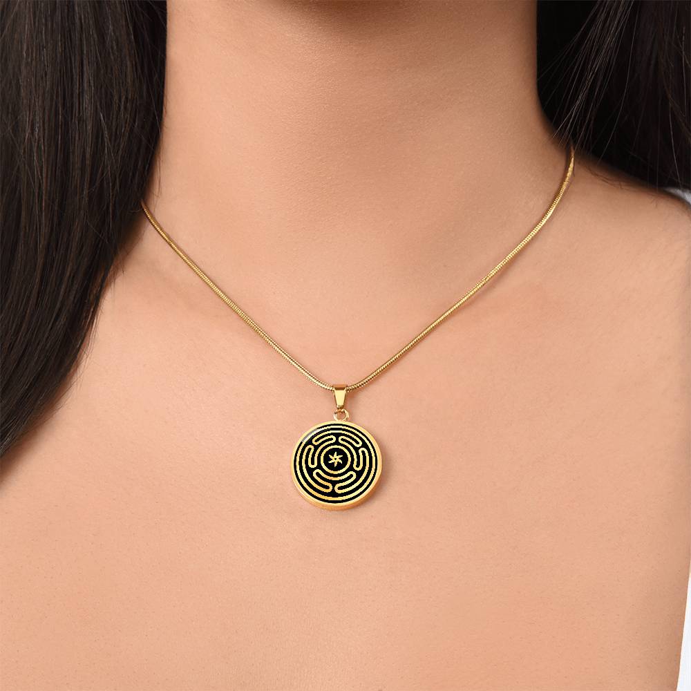 Hecate Wheel Necklace
