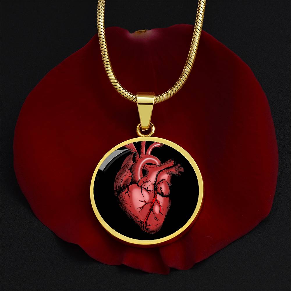 Anatomical heart Necklace
