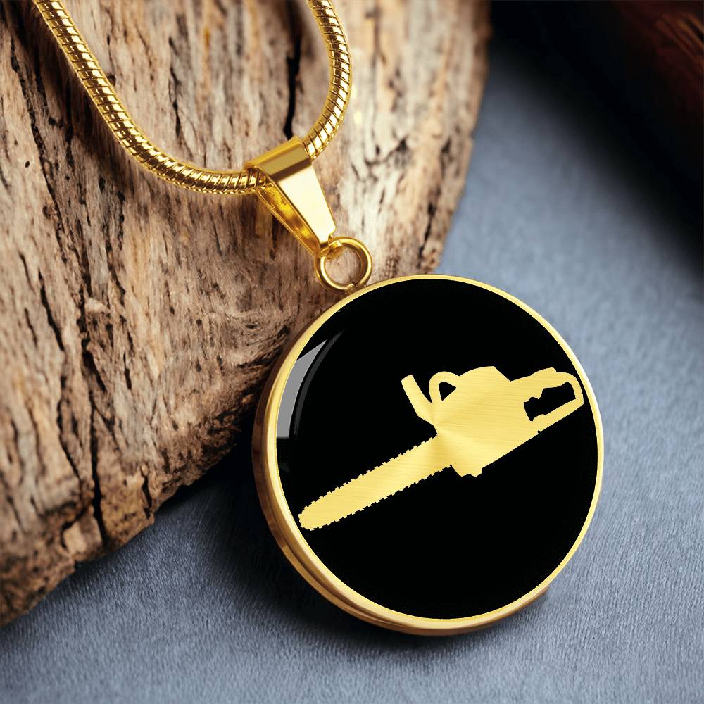 Chainsaw Necklace