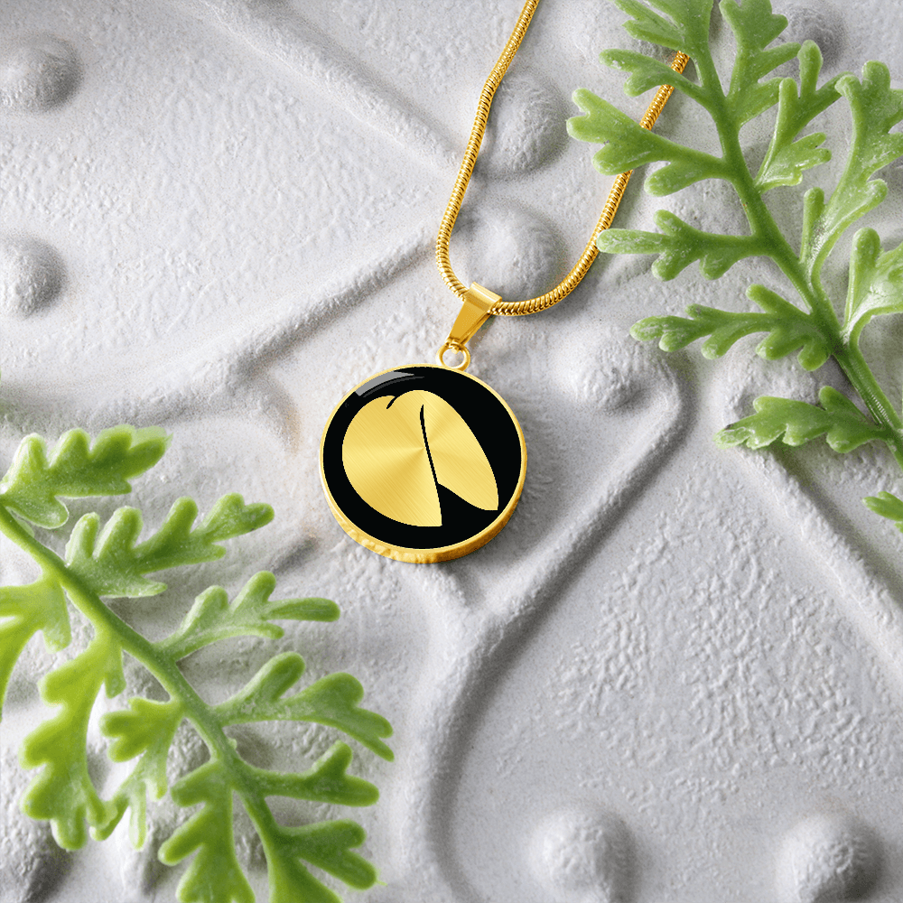 Fortune Cookie Necklace