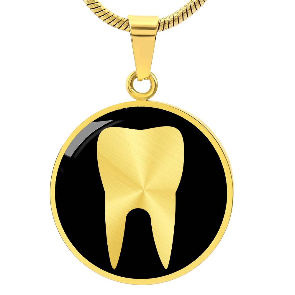 Human Tooth Necklace