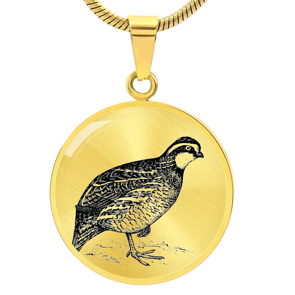 Quail Necklace