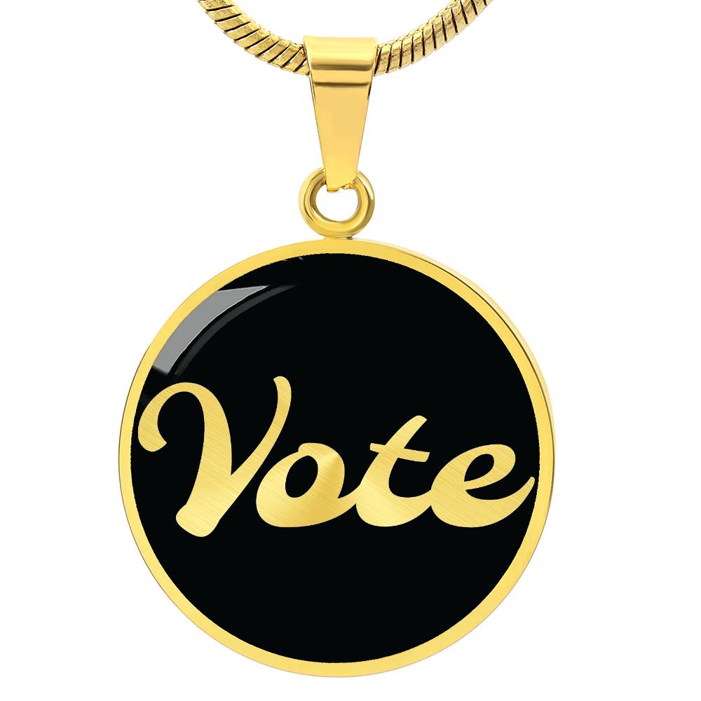 Vote Necklace