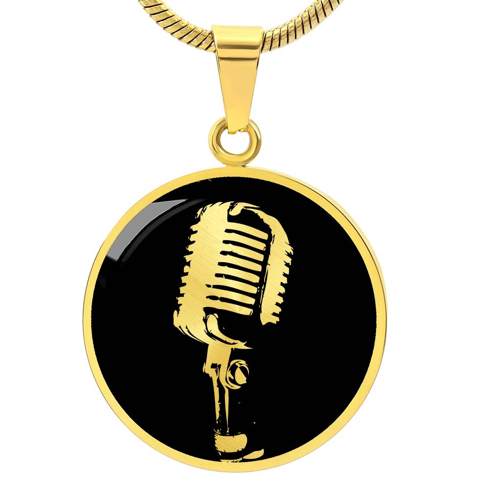 Microphone Necklace
