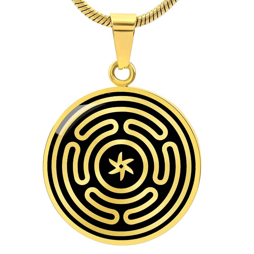 Hecate Wheel Necklace