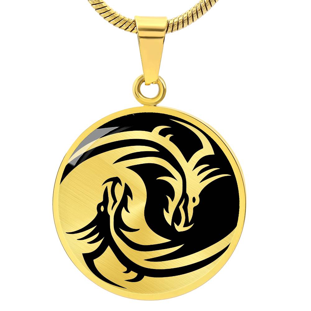 Two Dragon Pendant
